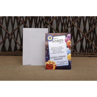 Aras Sünnet Davetiye - 4892